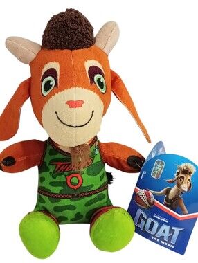 8" GOAT the Movie Will Harris Goat Plush by Toy Factory (2025) *RARE* NWT